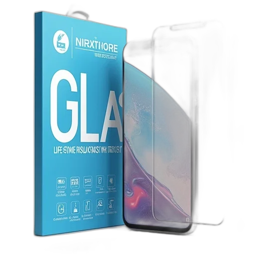 product, packaging, screen, protector transparent PNG cut-out