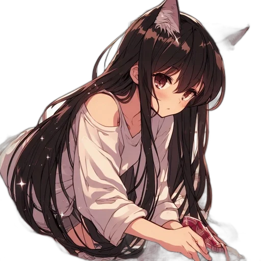 staff, weapon, hat, hair transparent PNG cut-out