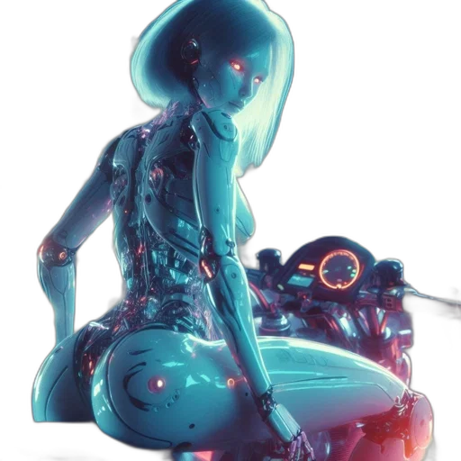 robot, car, jewelry, dress transparent PNG cut-out