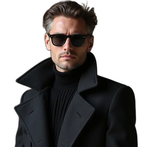 jacket, photorealistic, cyberpunk, 3d render transparent PNG cut-out
