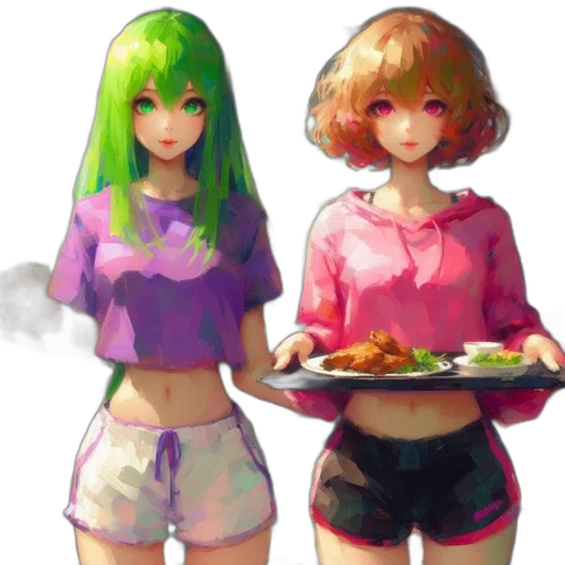food, dress, pixel art, concept art transparent PNG cut-out