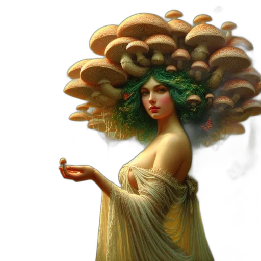 hat, hair, crown, dress transparent PNG cut-out