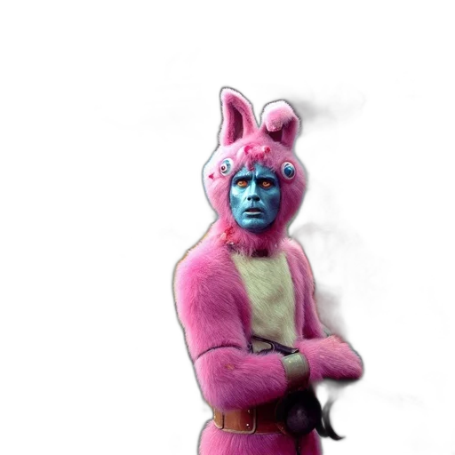 mask, creature, animal, staff transparent PNG cut-out