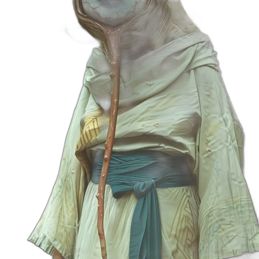 staff, mask, creature, dragon transparent PNG cut-out