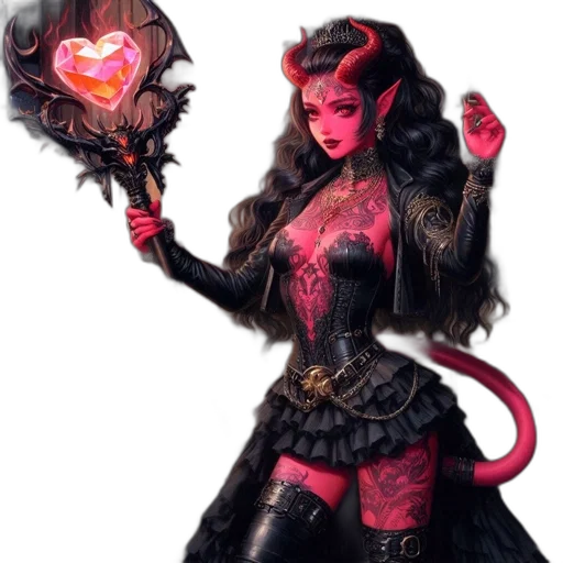 fantasy art, concept art, comic book art, pixel art transparent PNG cut-out
