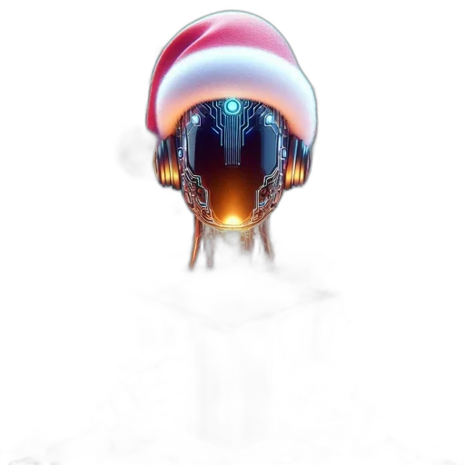 robot, mask, creature, hat transparent PNG cut-out
