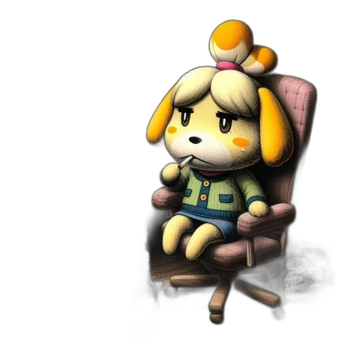 furniture, staff, animal, dress transparent PNG cut-out