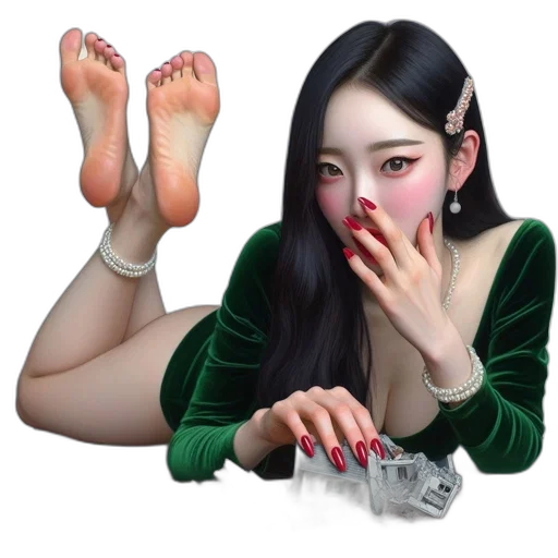 shoes, jewelry, photorealistic, oil painting transparent PNG cut-out