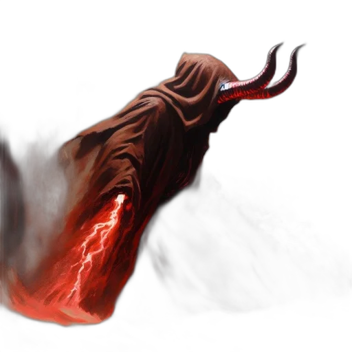 dragon, creature, mask, dress transparent PNG cut-out