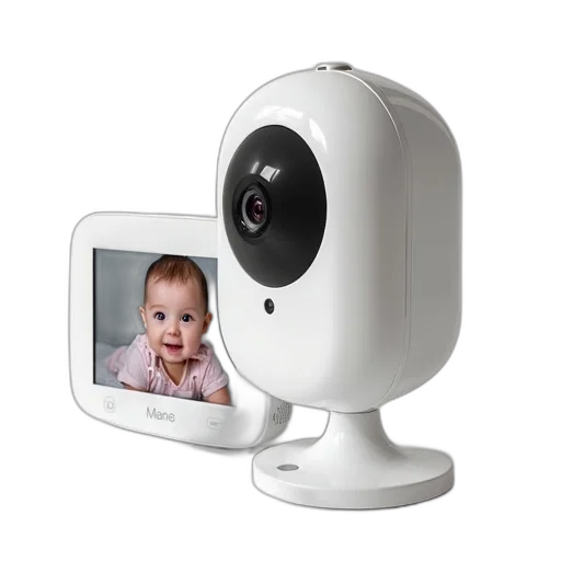 robot, white, baby, monitor transparent PNG cut-out