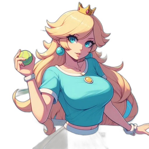 staff, dress, crown, pixel art transparent PNG cut-out