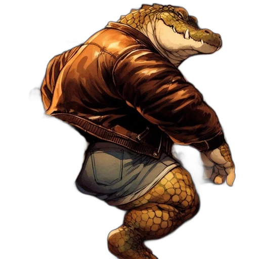 jacket, animal, creature, dragon transparent PNG cut-out