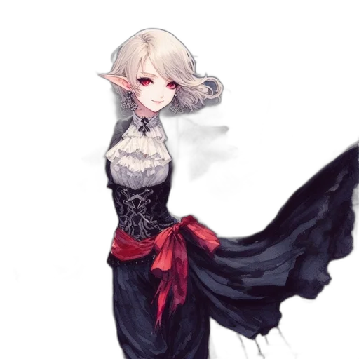 dress, staff, mask, crown transparent PNG cut-out