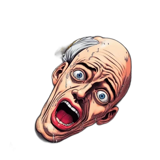 face, mask, creature, staff transparent PNG cut-out