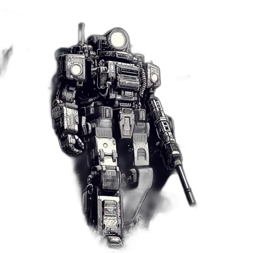 robot, weapon, jacket, car transparent PNG cut-out
