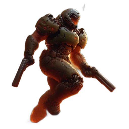 robot, weapon, creature, staff transparent PNG cut-out