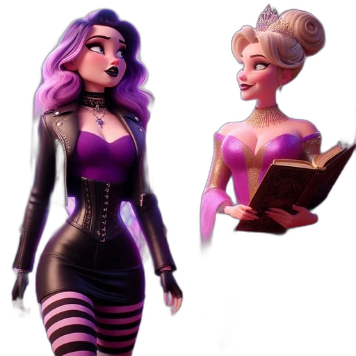 concept art, 3d render, comic book art, fantasy art transparent PNG cut-out