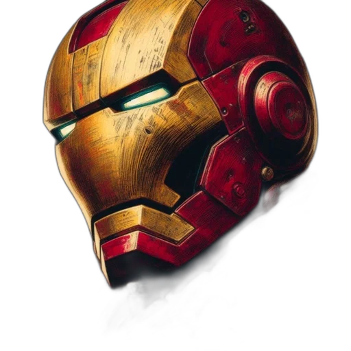 mask, robot, weapon, crown transparent PNG cut-out