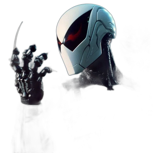 mask, robot, weapon, face transparent PNG cut-out