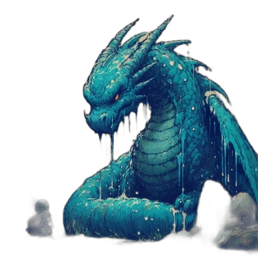 dragon, creature, animal, concept art transparent PNG cut-out