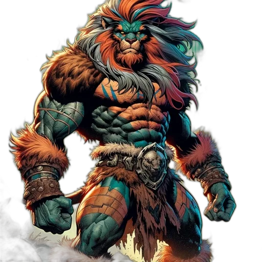 creature, animal, fantasy art, comic book art transparent PNG cut-out