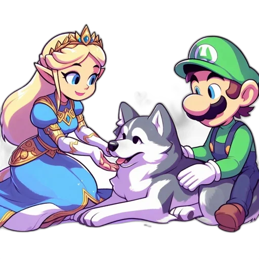 crown, dress, animal, sword transparent PNG cut-out