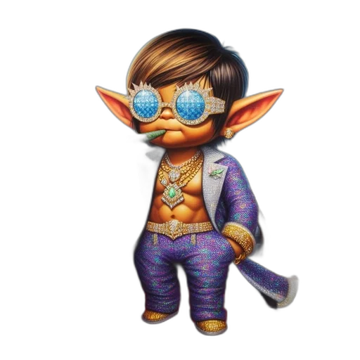 staff, fantasy art, concept art, 3d render transparent PNG cut-out