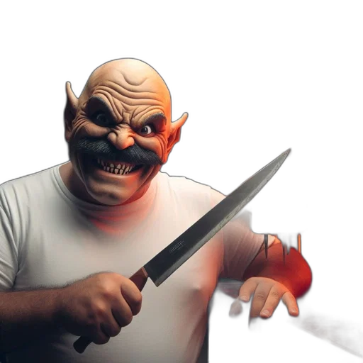 staff, mask, weapon, sword transparent PNG cut-out