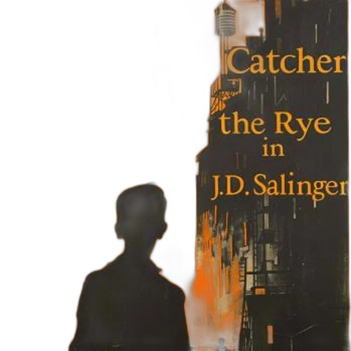 poster, cover, art, catcher transparent PNG cut-out