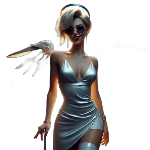 dress, staff, mask, concept art transparent PNG cut-out