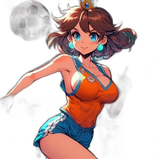 dress, staff, face, weapon transparent PNG cut-out