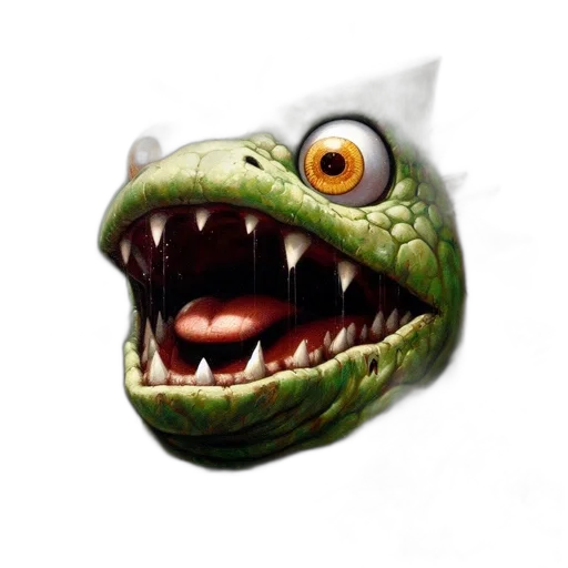 dragon, creature, mask, face transparent PNG cut-out