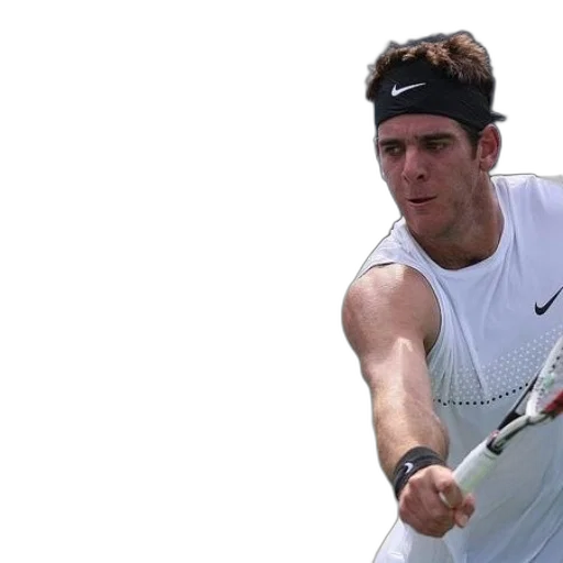 tennis, player, wearing, white transparent PNG cut-out