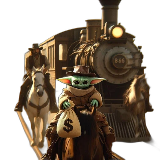mask, staff, hat, robot transparent PNG cut-out