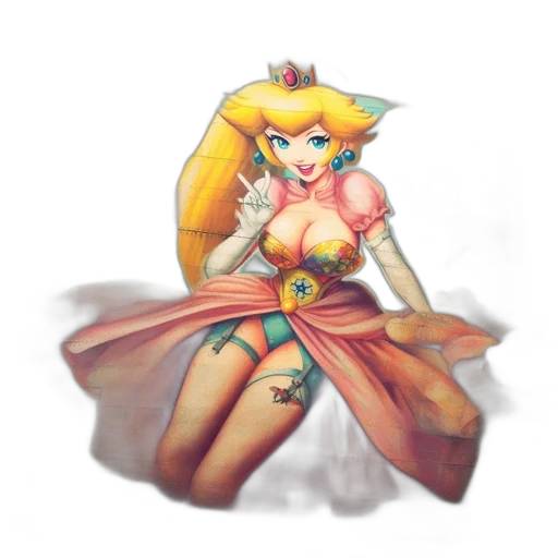 dress, crown, weapon, jewelry transparent PNG cut-out