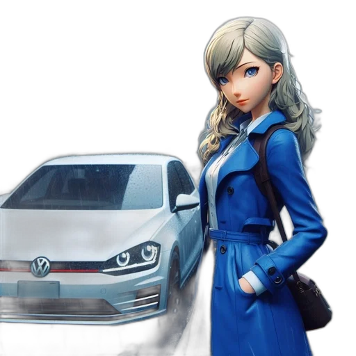 car, concept art, fantasy art, photorealistic transparent PNG cut-out