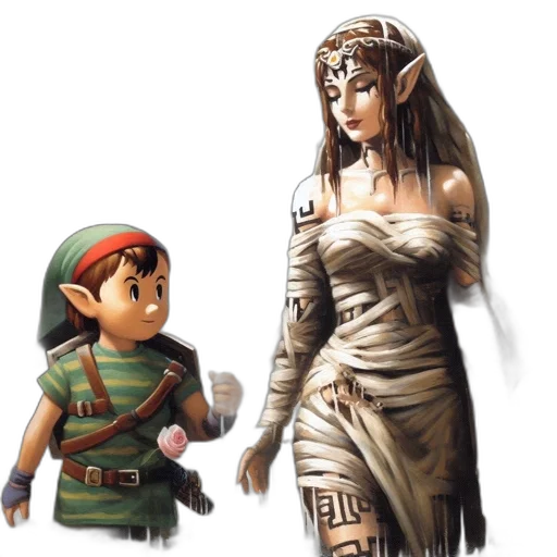 dress, weapon, concept art, pixel art transparent PNG cut-out