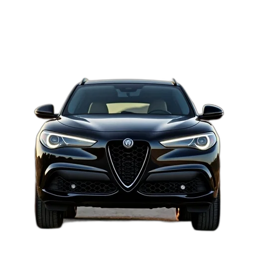 car, face, 3d render, photorealistic transparent PNG cut-out