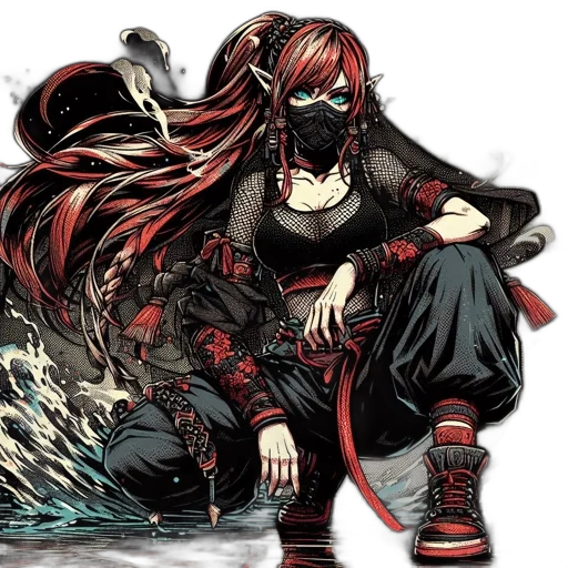 mask, weapon, dragon, concept art transparent PNG cut-out