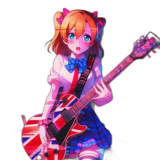 dress, weapon, animal, anime transparent PNG cut-out