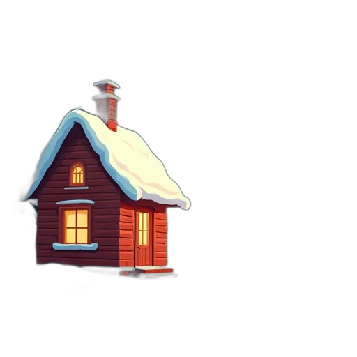 building, furniture, hat, 3d render transparent PNG cut-out