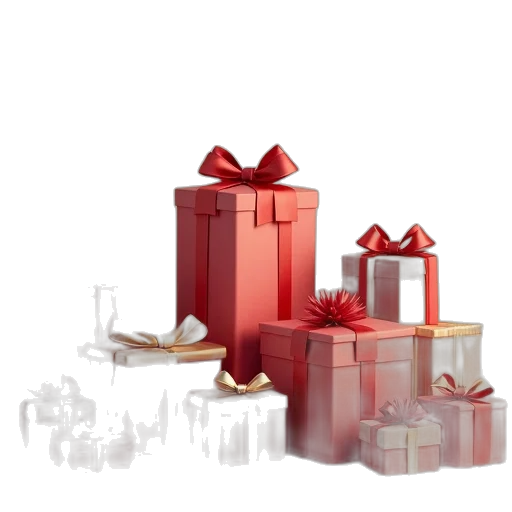 jewelry, 3d render, photorealistic, red transparent PNG cut-out