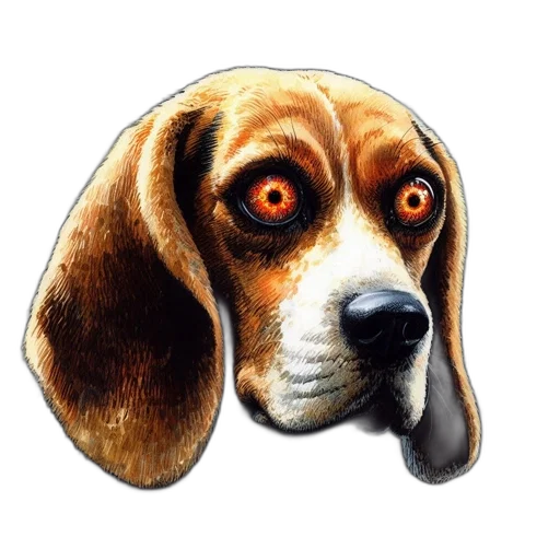 animal, face, creature, staff transparent PNG cut-out