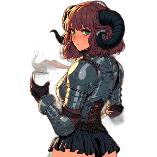 robot, staff, weapon, dress transparent PNG cut-out