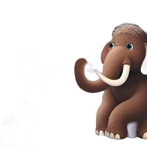 animal, creature, 3d render, concept art transparent PNG cut-out