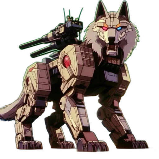 animal, weapon, robot, concept art transparent PNG cut-out