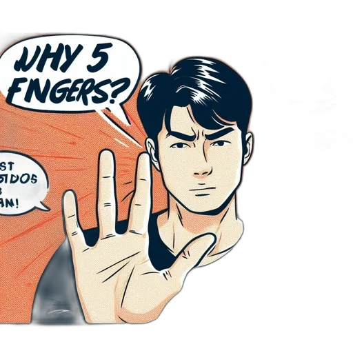 comic book art, cartoon, anime, concept art transparent PNG cut-out