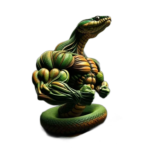animal, creature, dragon, 3d render transparent PNG cut-out
