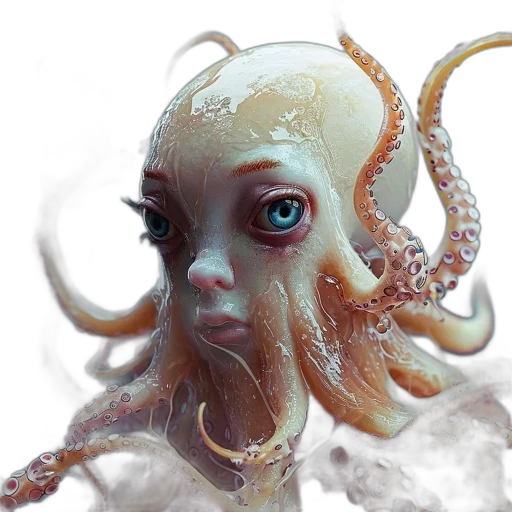 creature, animal, hair, concept art transparent PNG cut-out