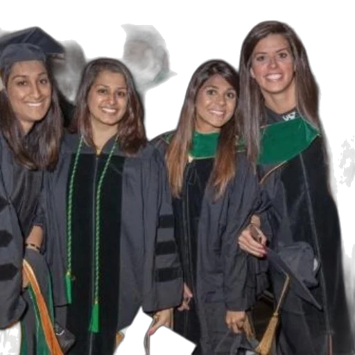 staff, group, graduates, black transparent PNG cut-out